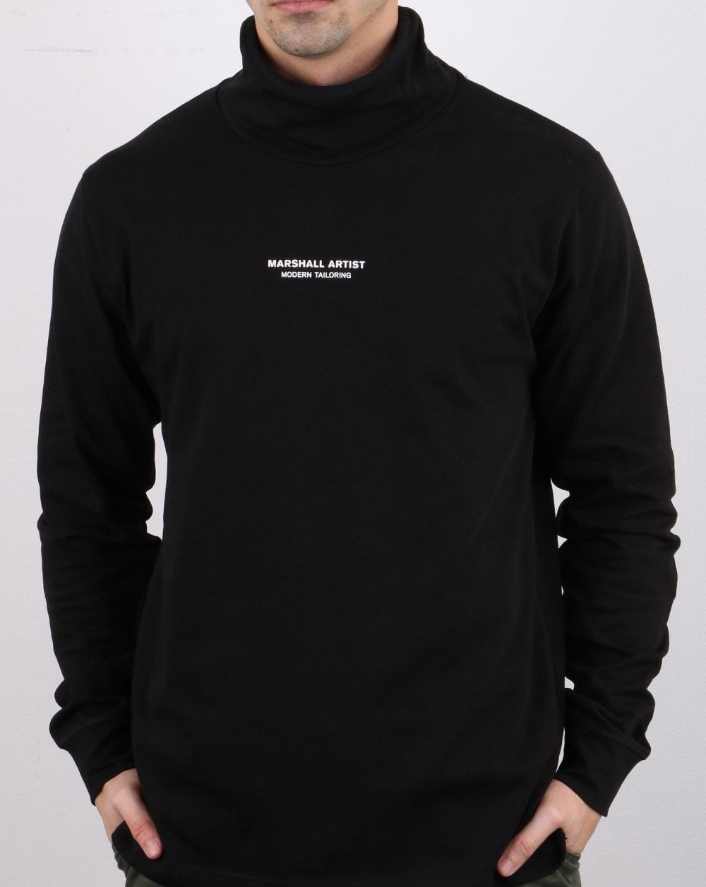 Marshall Artist Hybrid Tech Roll Neck Black