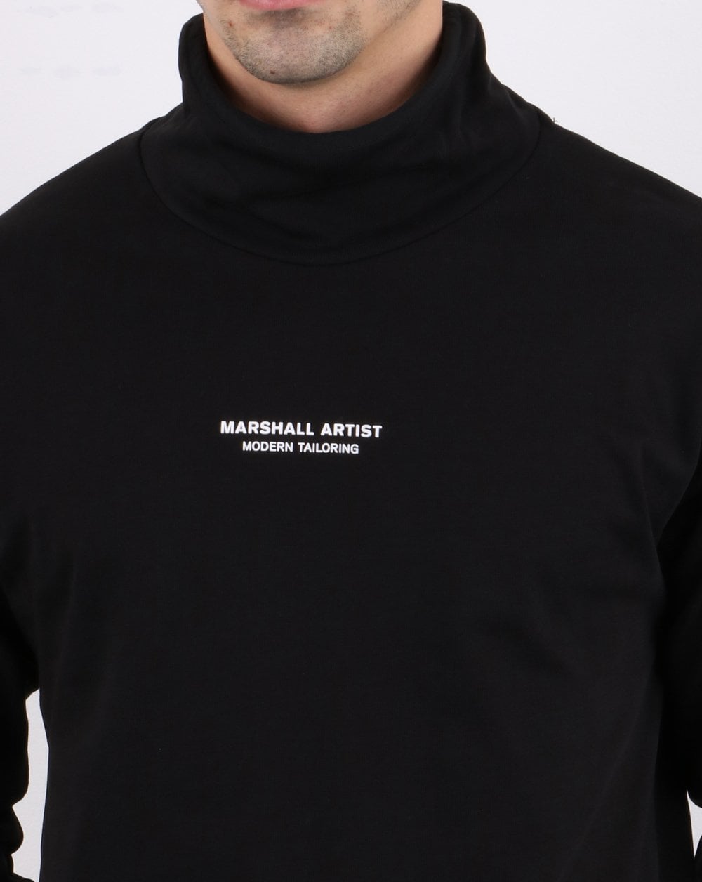 Marshall Artist Hybrid Tech Roll Neck Black