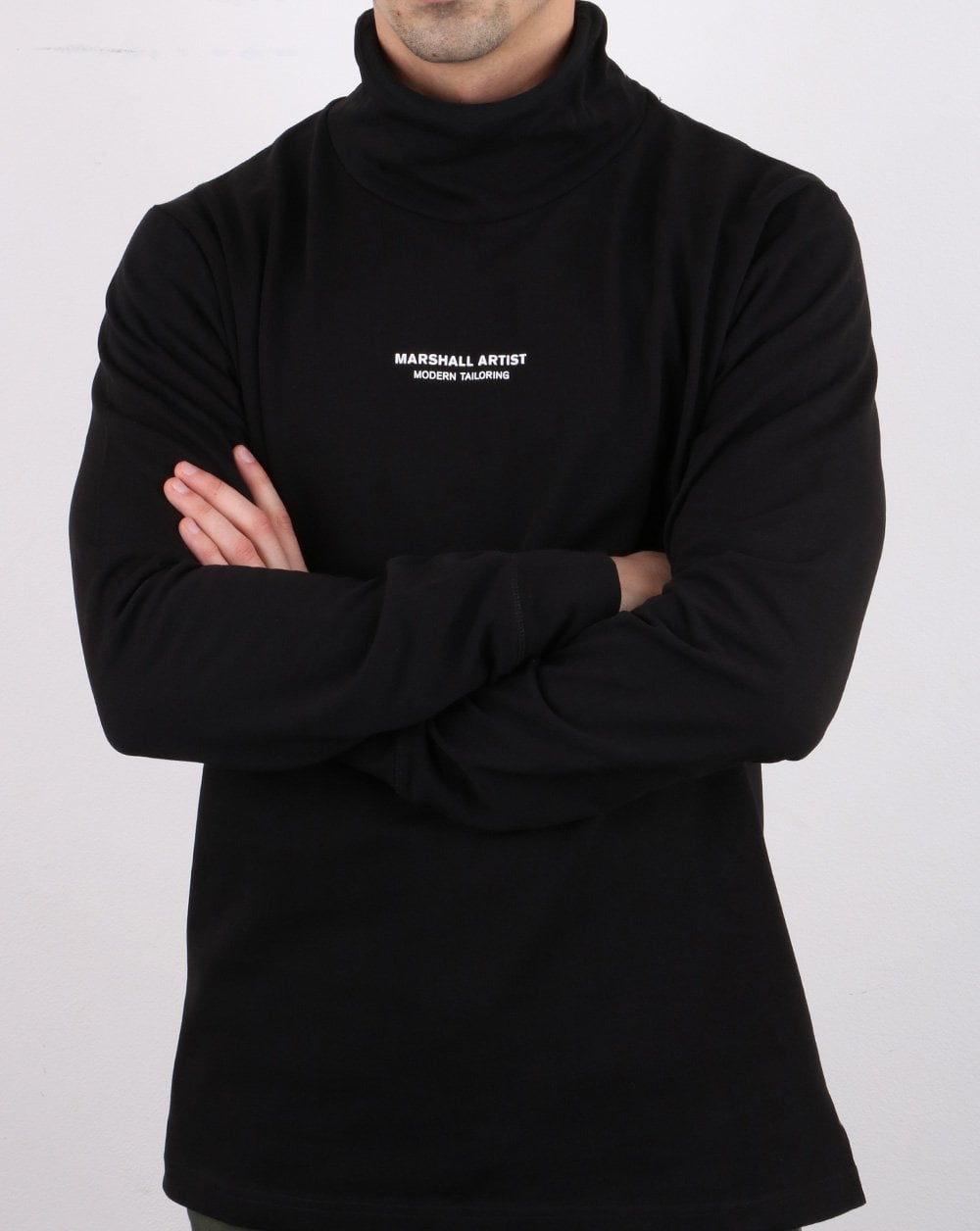 Marshall Artist Hybrid Tech Roll Neck Black