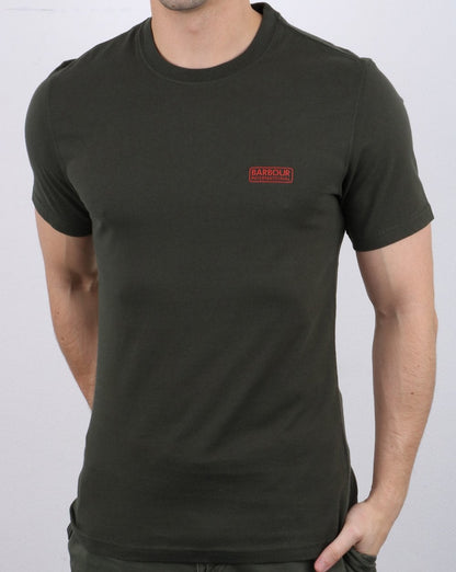 Barbour International Small Logo T-shirt Jungle Green