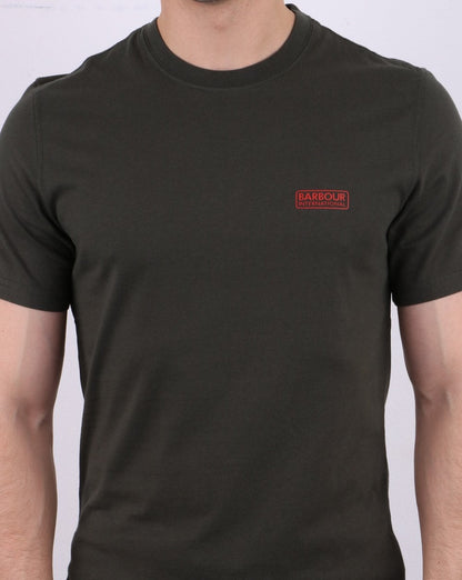 Barbour International Small Logo T-shirt Jungle Green