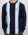 Pretty Green Workshop Long Sleeve T-shirt Navy