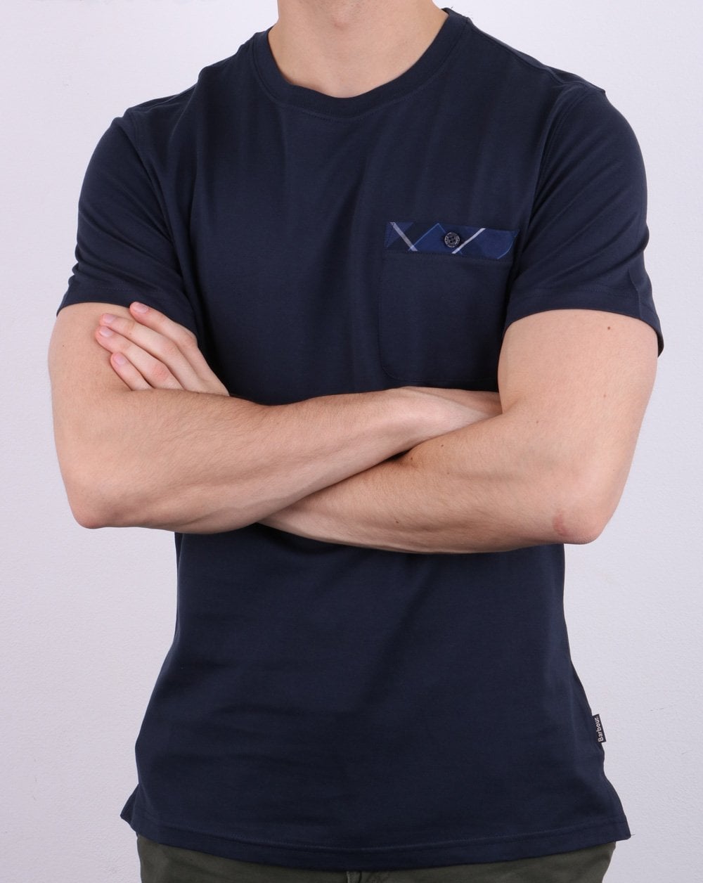 Barbour Durness Pocket Tee Navy