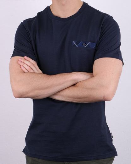 Barbour Durness Pocket Tee Navy