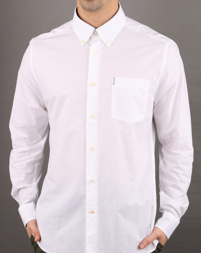 Barbour Headshaw Shirt White