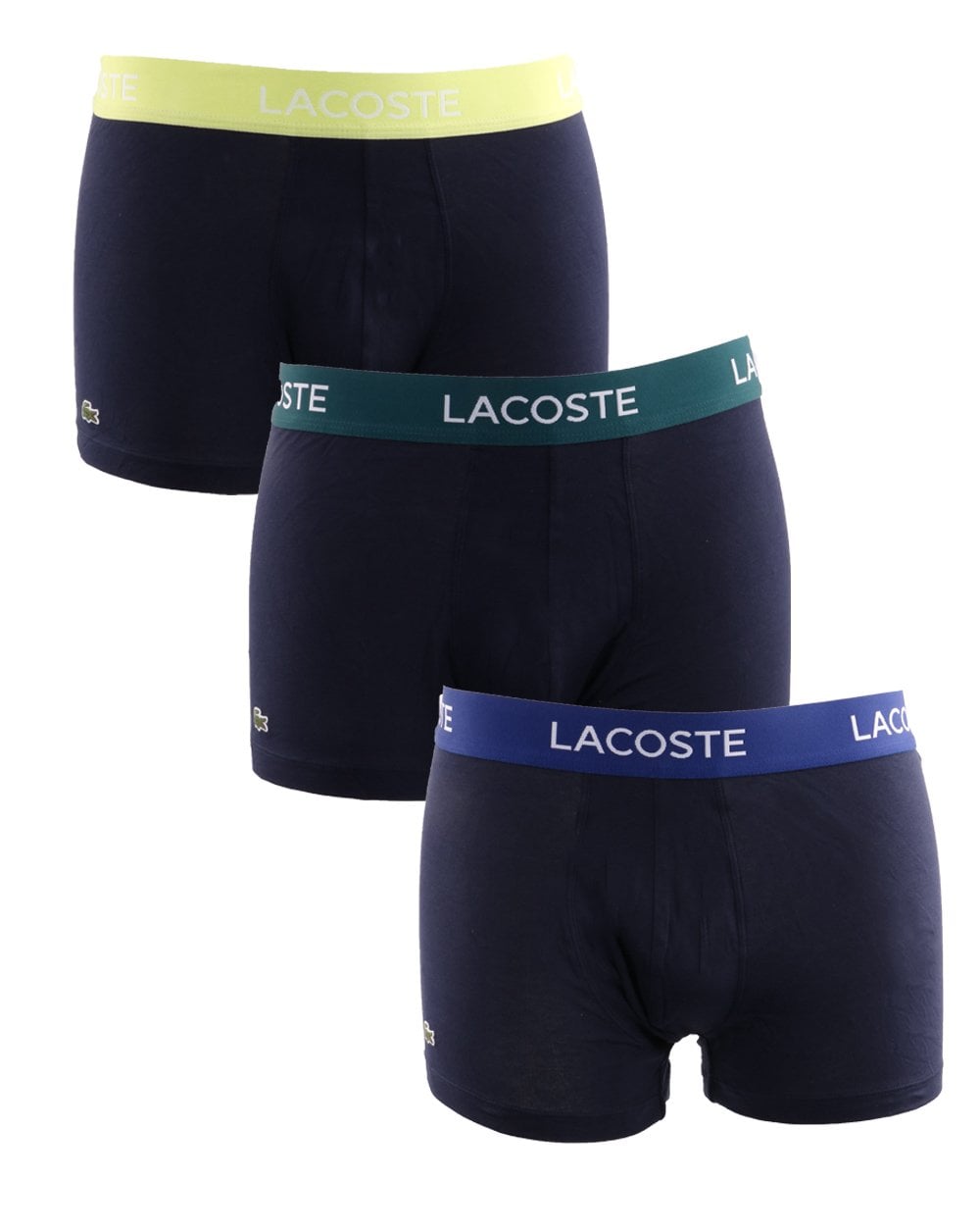 Lacoste Triple Pack Boxer Shorts Navy