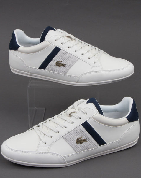 Lacoste Footwear Chaymon Trainer White/Navy