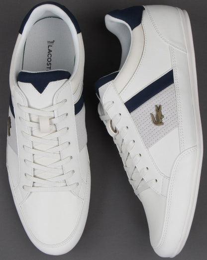 Lacoste Footwear Chaymon Trainer White/Navy