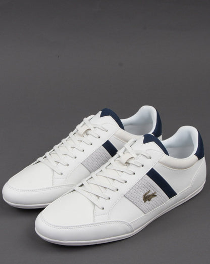 Lacoste Footwear Chaymon Trainer White/Navy
