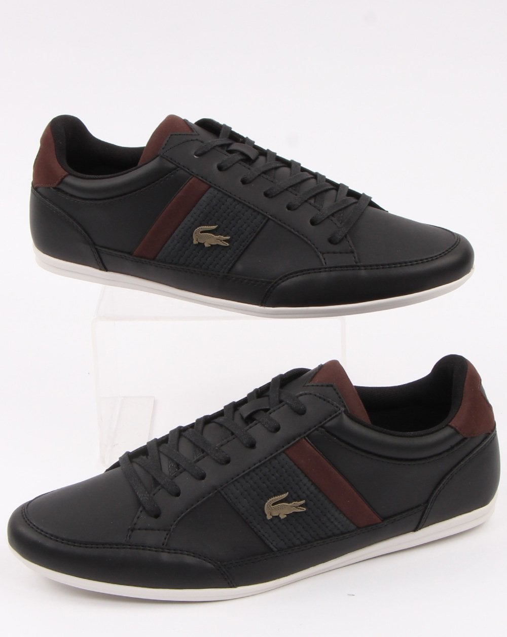 Lacoste Footwear Chaymon Trainer Black/Brown