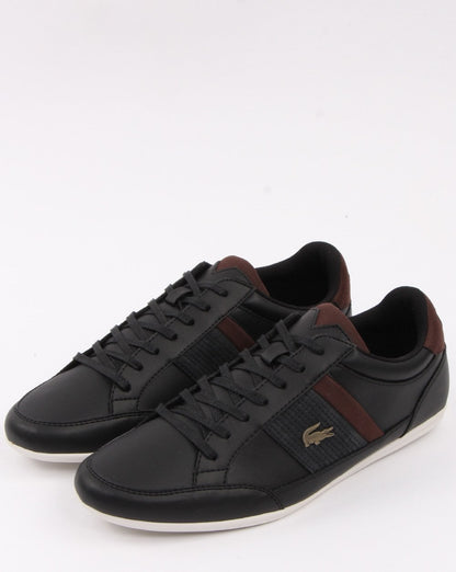 Lacoste Footwear Chaymon Trainer Black/Brown