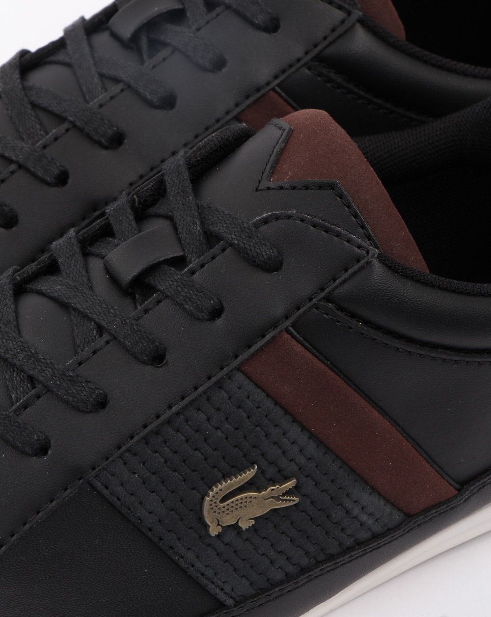 Lacoste Footwear Chaymon Trainer Black/Brown
