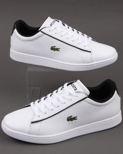 Lacoste Footwear Carnaby Evo Trainer White/Black