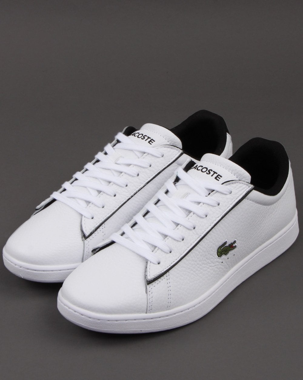 Lacoste Footwear Carnaby Evo Trainer White/Black
