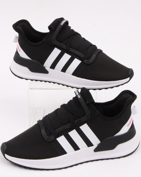 Adidas U_path Run Trainers Black/White/Shock Red