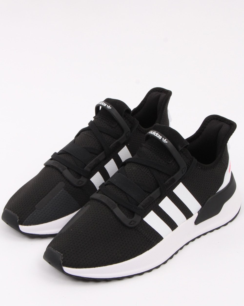 Adidas U_path Run Trainers Black/White/Shock Red