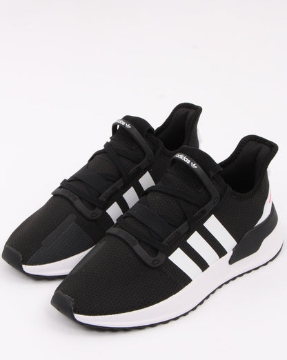 Adidas U_path Run Trainers Black/White/Shock Red