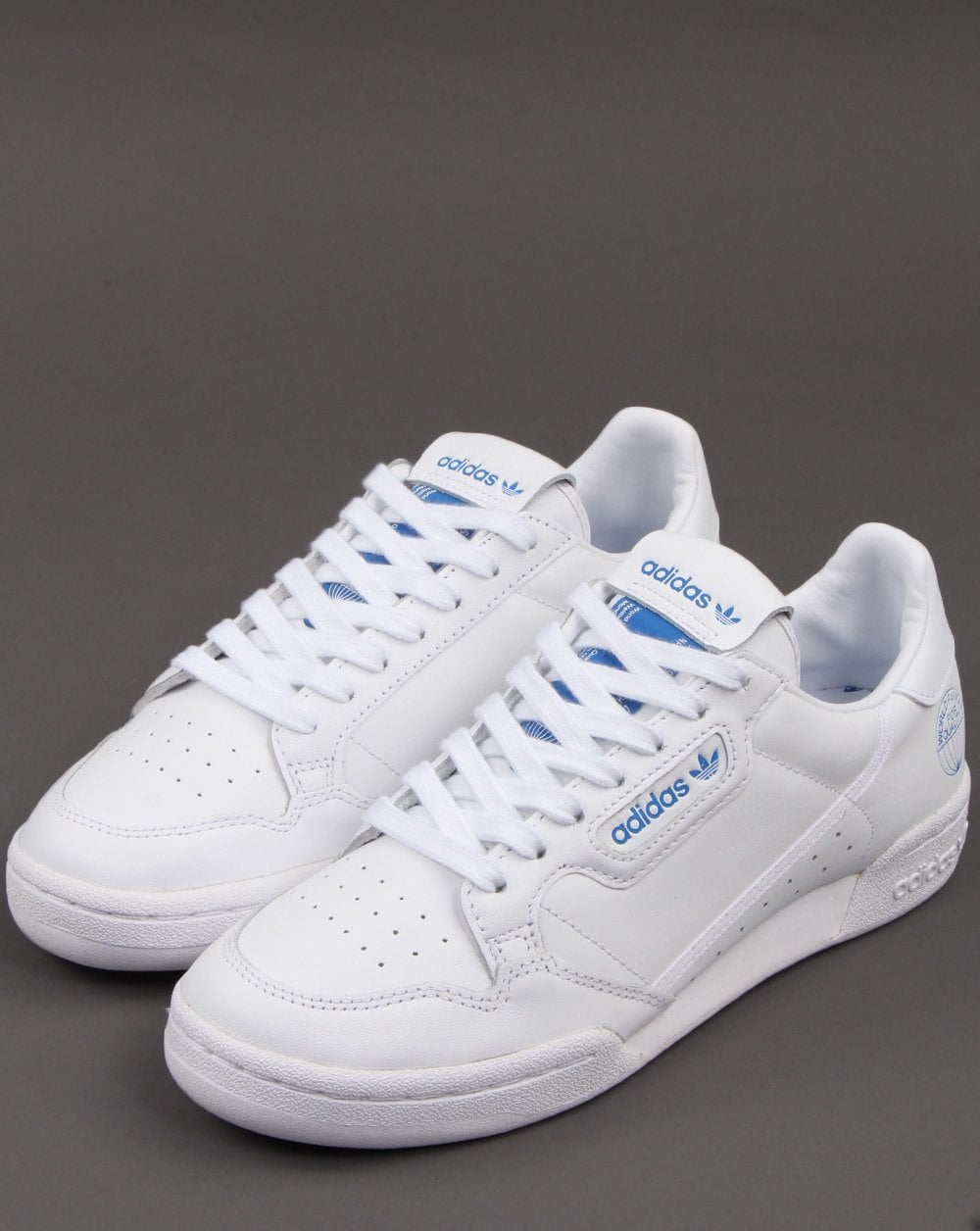 Adidas Continental 80 Trainers White/Blue