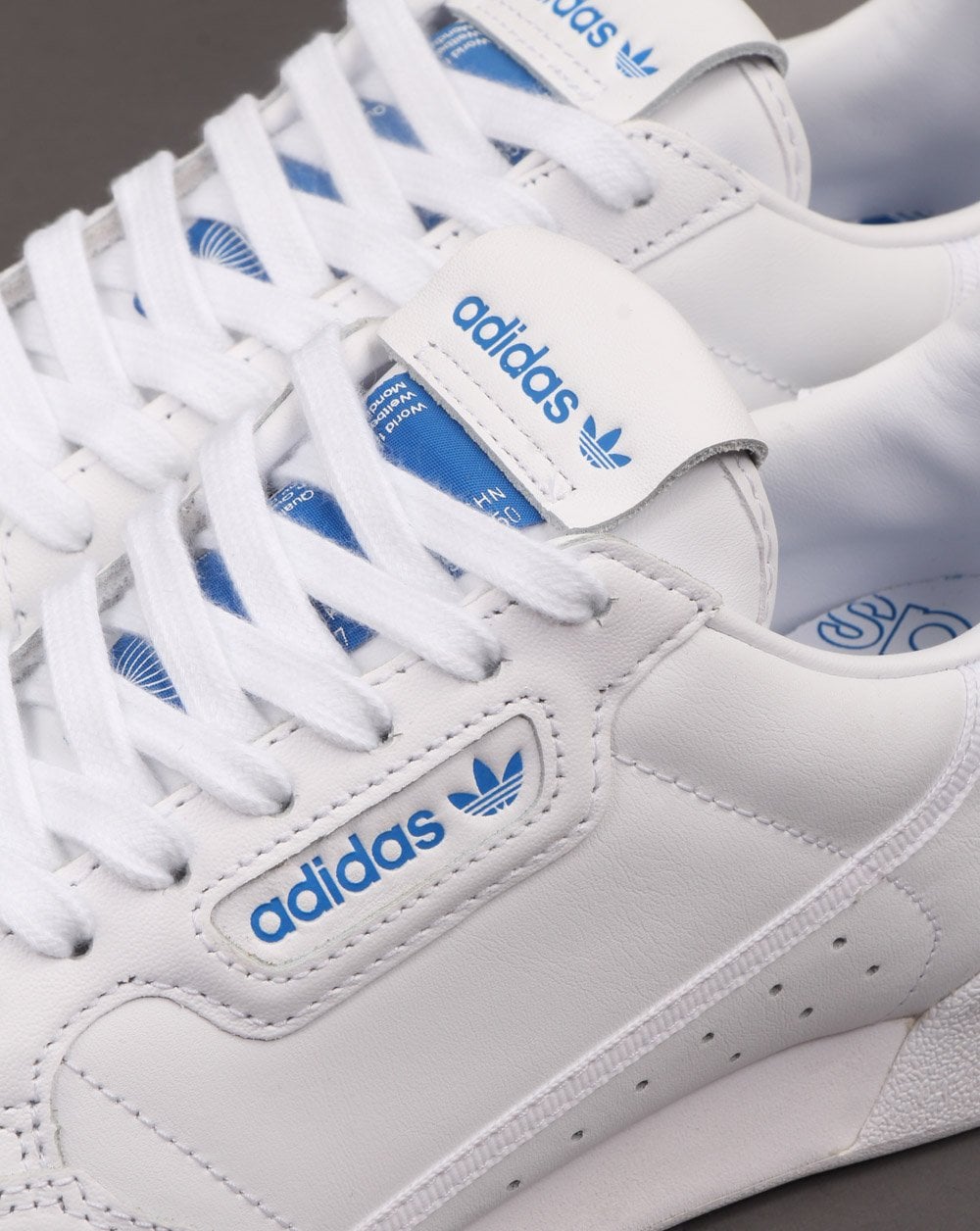 Adidas Continental 80 Trainers White/Blue