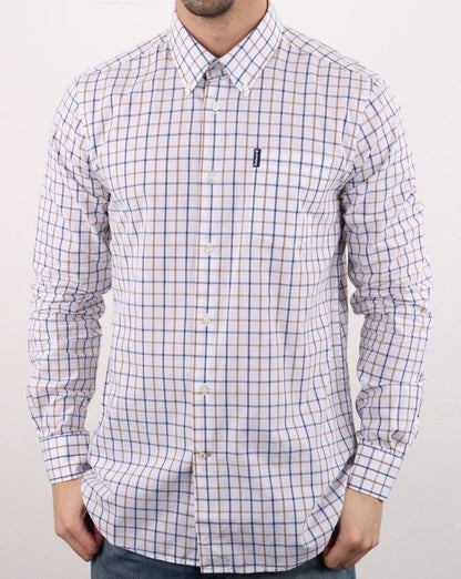 Barbour Tattersall Shirt Stone