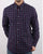 Barbour Tattersall Shirt Navy
