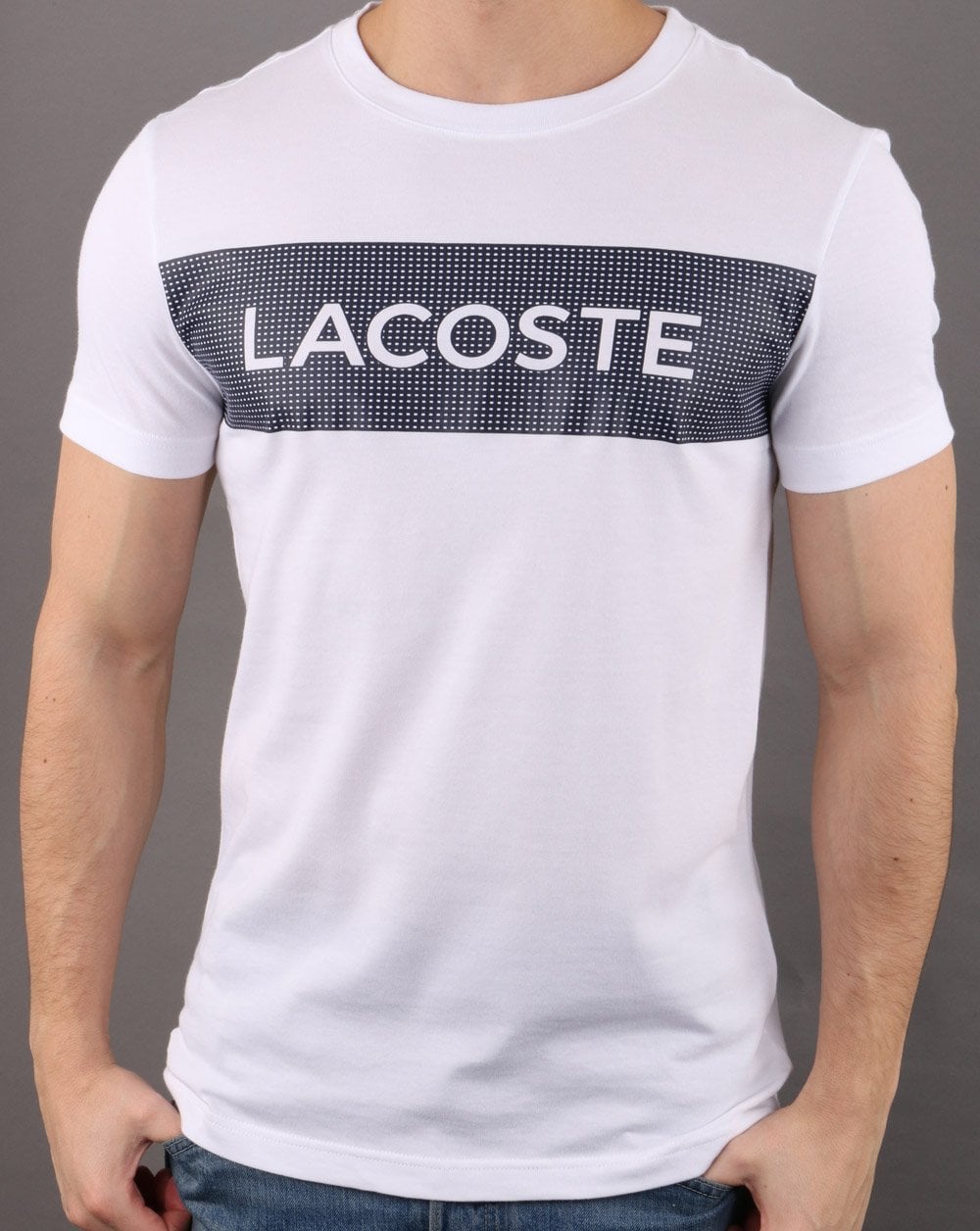 Lacoste Box T-shirt White/Navy