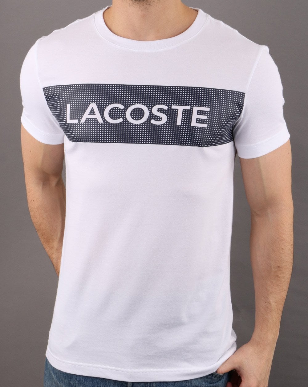 Lacoste Box T-shirt White/Navy