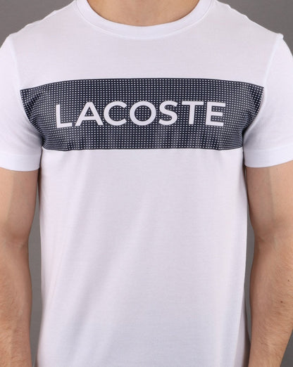 Lacoste Box T-shirt White/Navy