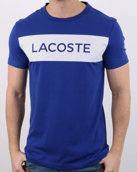 Lacoste Box T-shirt Blue/White