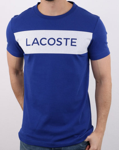 Lacoste Box T-shirt Blue/White