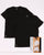 Lacoste Twin Pack Crew Neck T-shirts Black