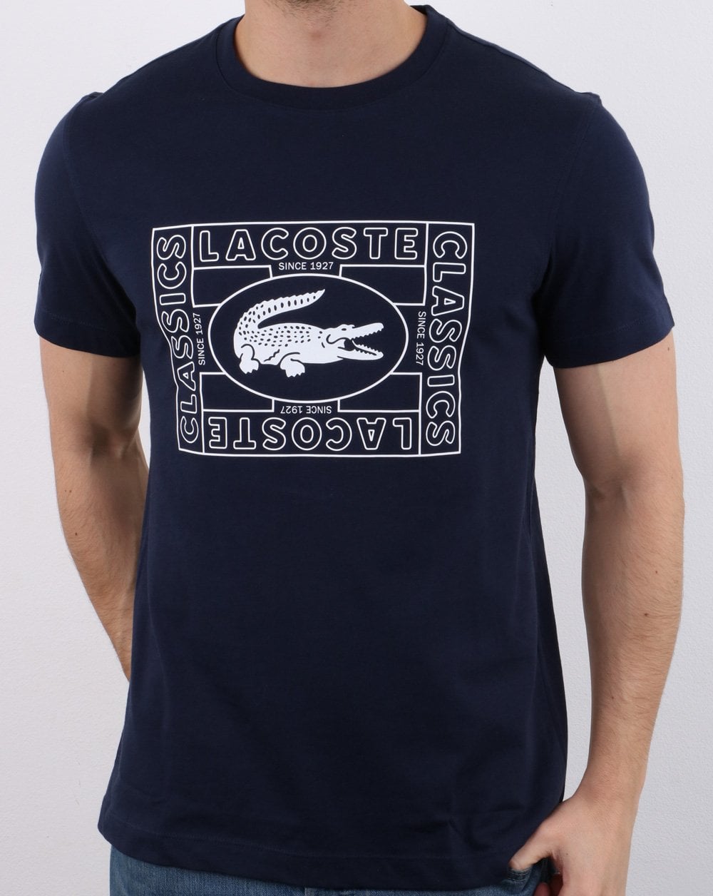 Lacoste Logo T-shirt Navy