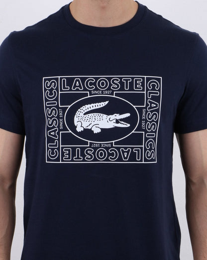 Lacoste Logo T-shirt Navy
