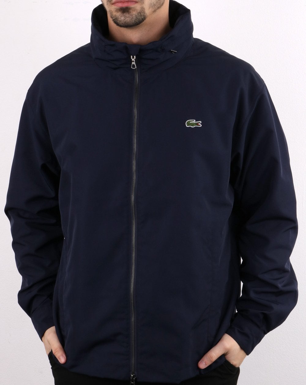 Lacoste Funnel Neck Jacket Navy