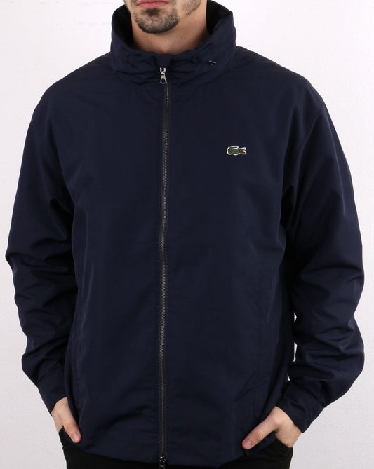 Lacoste Lacoste Funnel Neck Jacket Navy