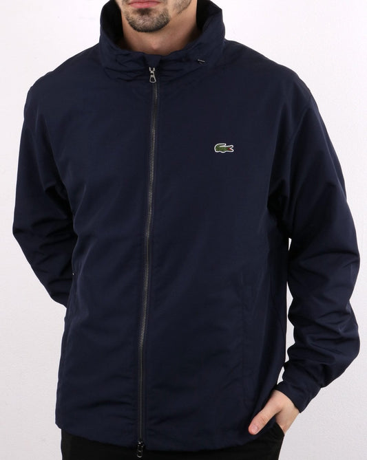 Lacoste Lacoste Funnel Neck Jacket Navy