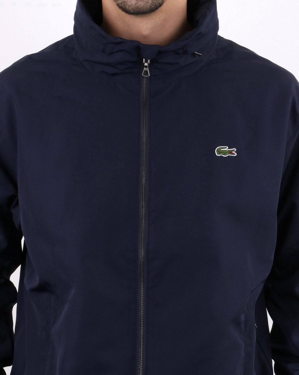 Lacoste Funnel Neck Jacket Navy