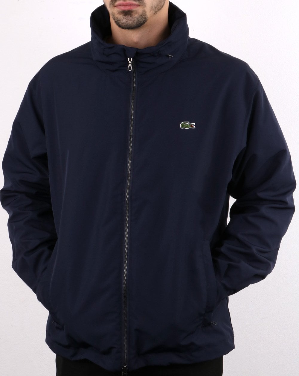 Lacoste Funnel Neck Jacket Navy