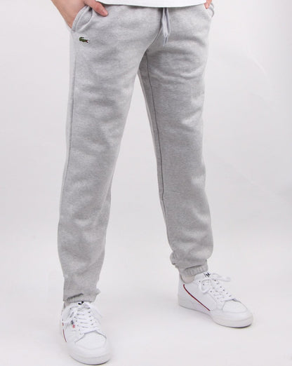 Lacoste Fleece Track Pants light grey