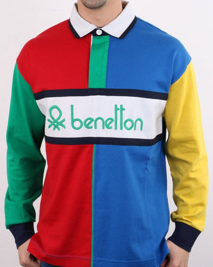 Benetton Rugby Shirt Multi
