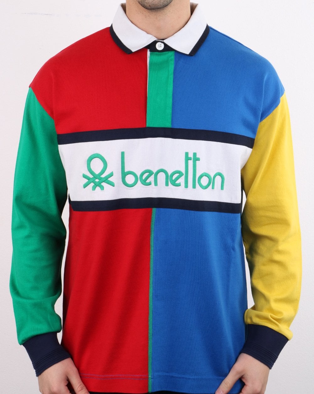 Benetton Rugby Shirt Multi