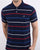 Gant Breton Stripe Polo Shirt Navy Multi
