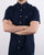 Gant Broadcloth Short Sleeve Shirt Navy