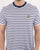 Lyle And Scott Breton Stripe T-shirt White/Navy