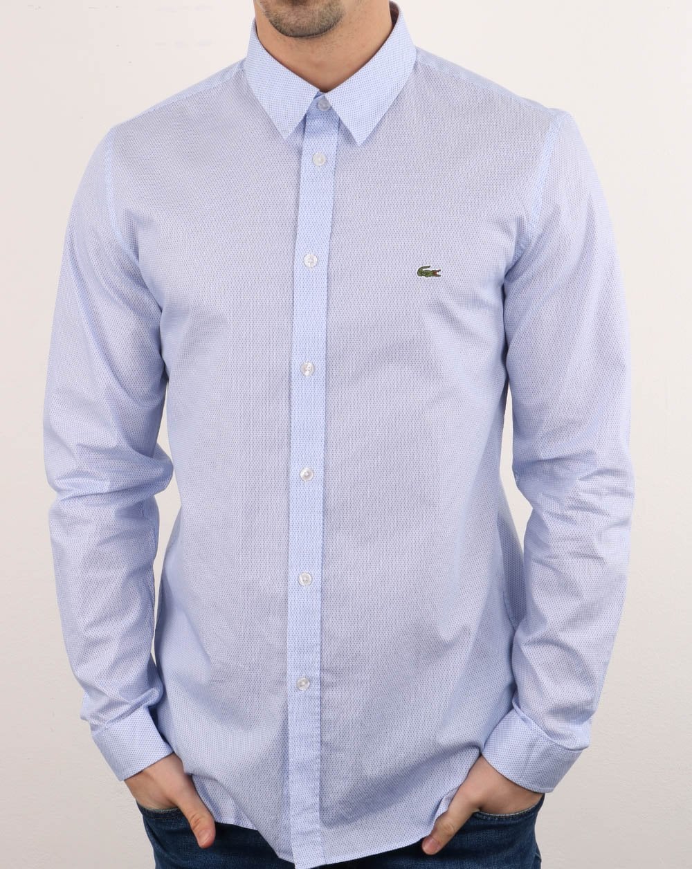 Lacoste Long Sleeve Shirt Light Blue