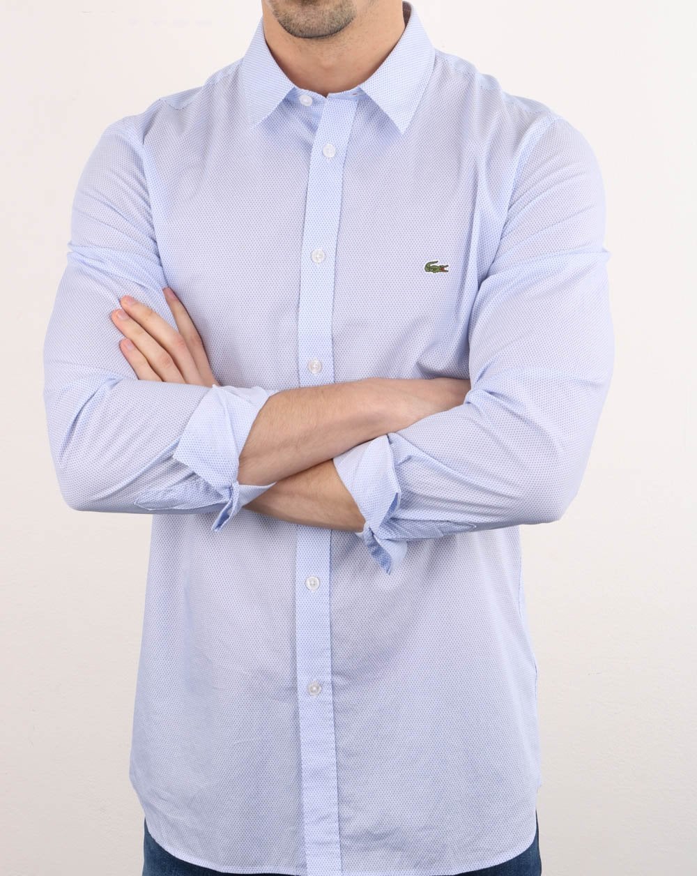 Lacoste Long Sleeve Shirt Light Blue