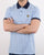 Lyle And Scott Check Polo Shirt Pool Blue