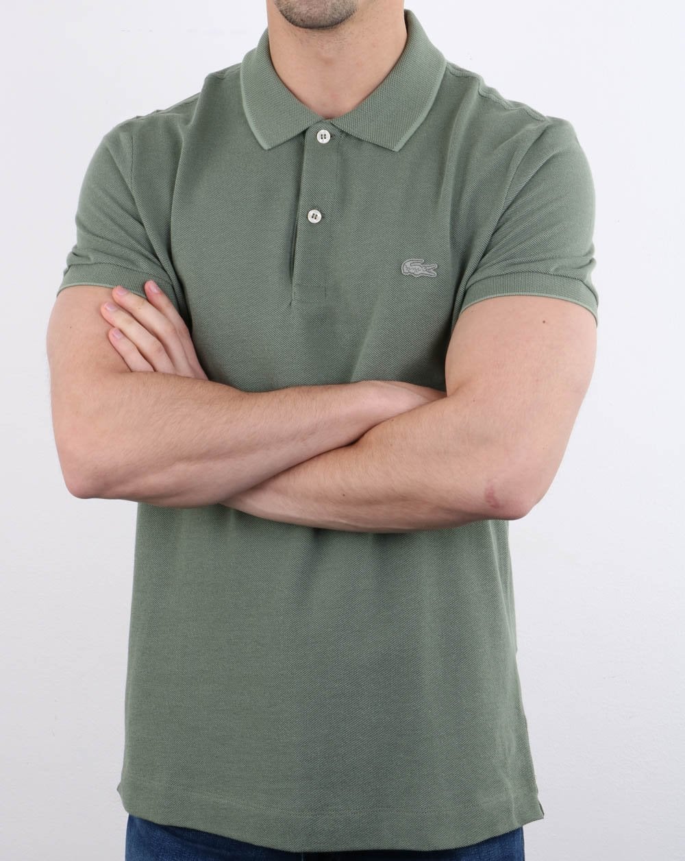 Lacoste Tonal Polo Shirt Thyme