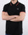 Lacoste Tipped Polo Shirt Black/Red
