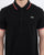 Lacoste Tipped Polo Shirt Black/Red